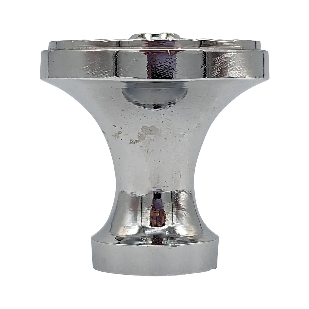 COPPER MOUNTAIN HARDWARE Solid Brass Art Deco Beaded Circle Cabinet & Furniture Knob