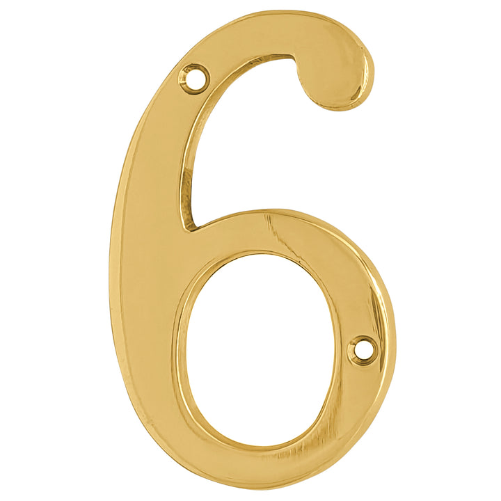 4 Inch Tall House Number 6 or 9