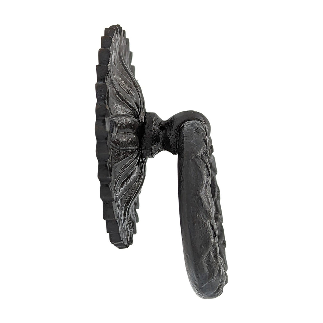 2 Inch Solid Brass Radiant Leaves Ring Pull COPPER MOUNTAIN HARDWARE