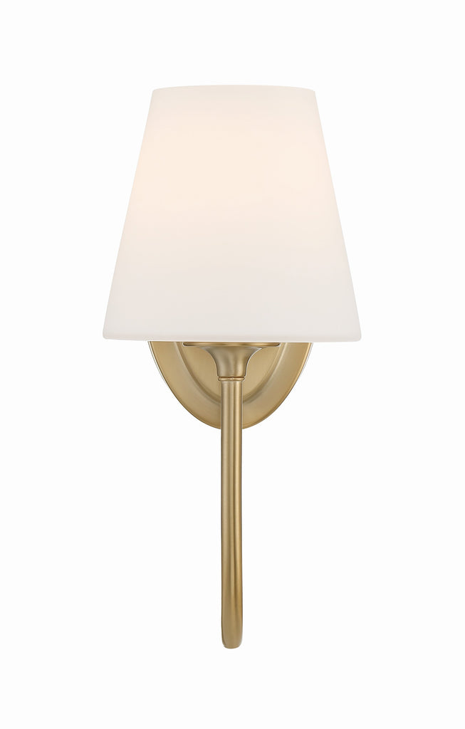 Crystorama Crystorama Juno 1 Light Vibrant Gold Sconce