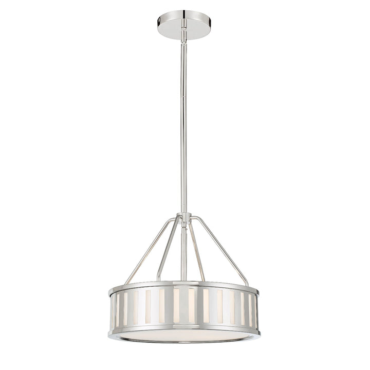 Crystorama Crystorama Kendal 3 Light Polished Nickel Mini Chandelier