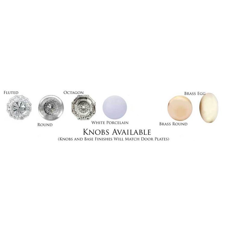 Ribbon & Reed Oval Deadbolt Entryway Set (Several Finishes Available) COPPER MOUNTAIN HARDWARE