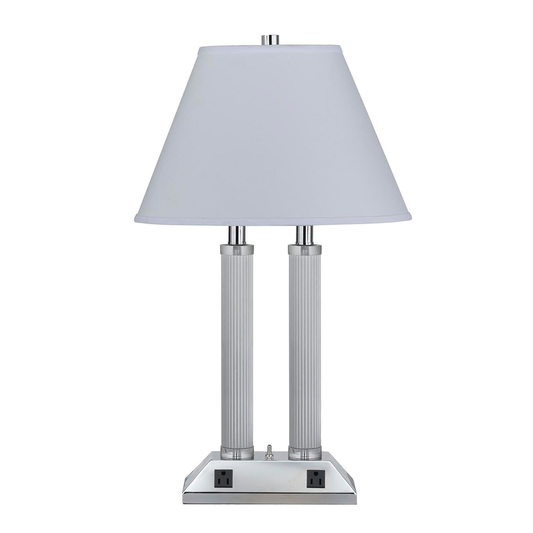 60W X 2 DK LP W/3W SWCH & 2 OUTLETS Cal Lighting
