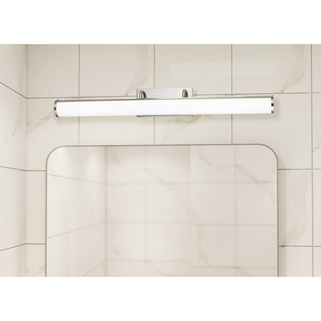 INTEGRATED LED 39W, 3500 LUMEN, 80 CRI DIMMABLE VANITY LIGHT WITH ACRYLIC DIFFUSER Cal Lighting