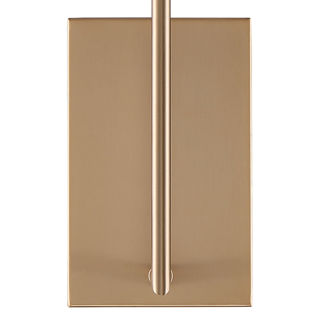 Crystorama Crystorama Lena 1 Light Vibrant Gold Sconce