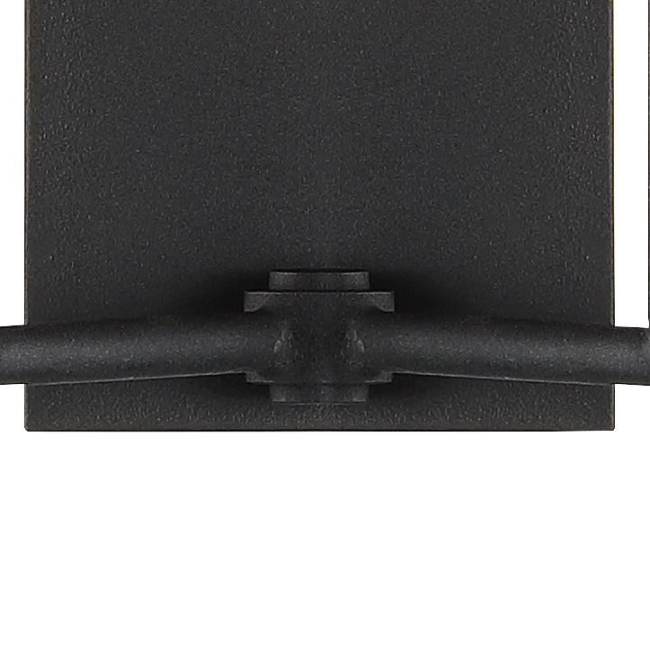 Crystorama Crystorama Lena 2 Light Black Forged Sconce