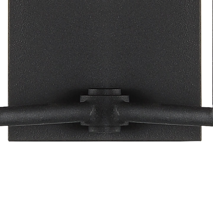 Crystorama Crystorama Lena 2 Light Black Forged Sconce