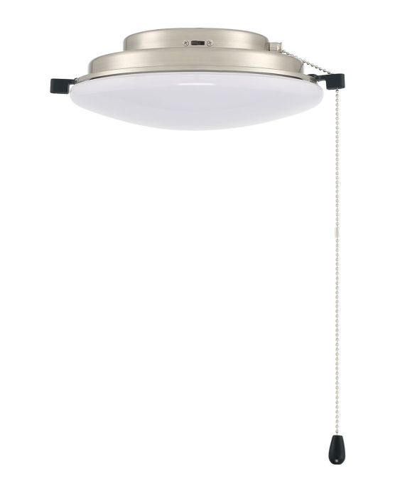 ##Antique Hardware## 1 Light Universal LED Light Kit in Brushed Polished Nickel