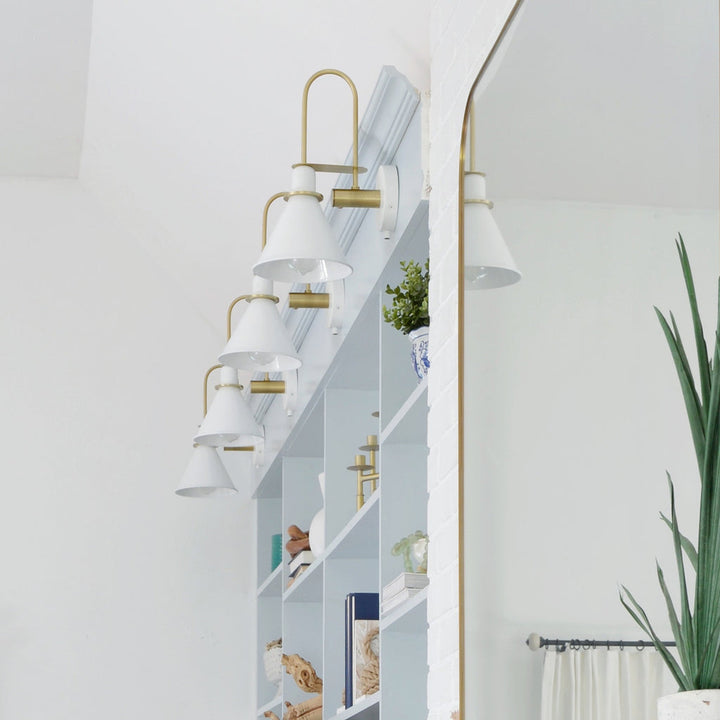 Crystorama Crystorama Medford 1 Light White Sconce