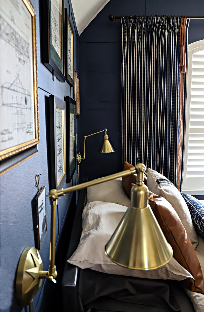 Crystorama Crystorama Morgan 1 Light Aged Brass Task Sconce