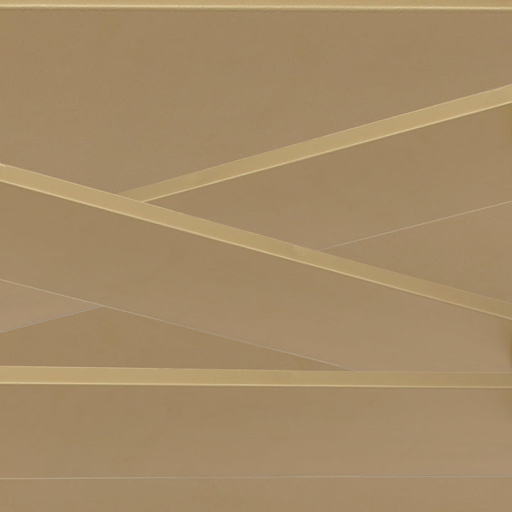 Crystorama Crystorama Emory 6 Light Modern Gold Linear Chandelier