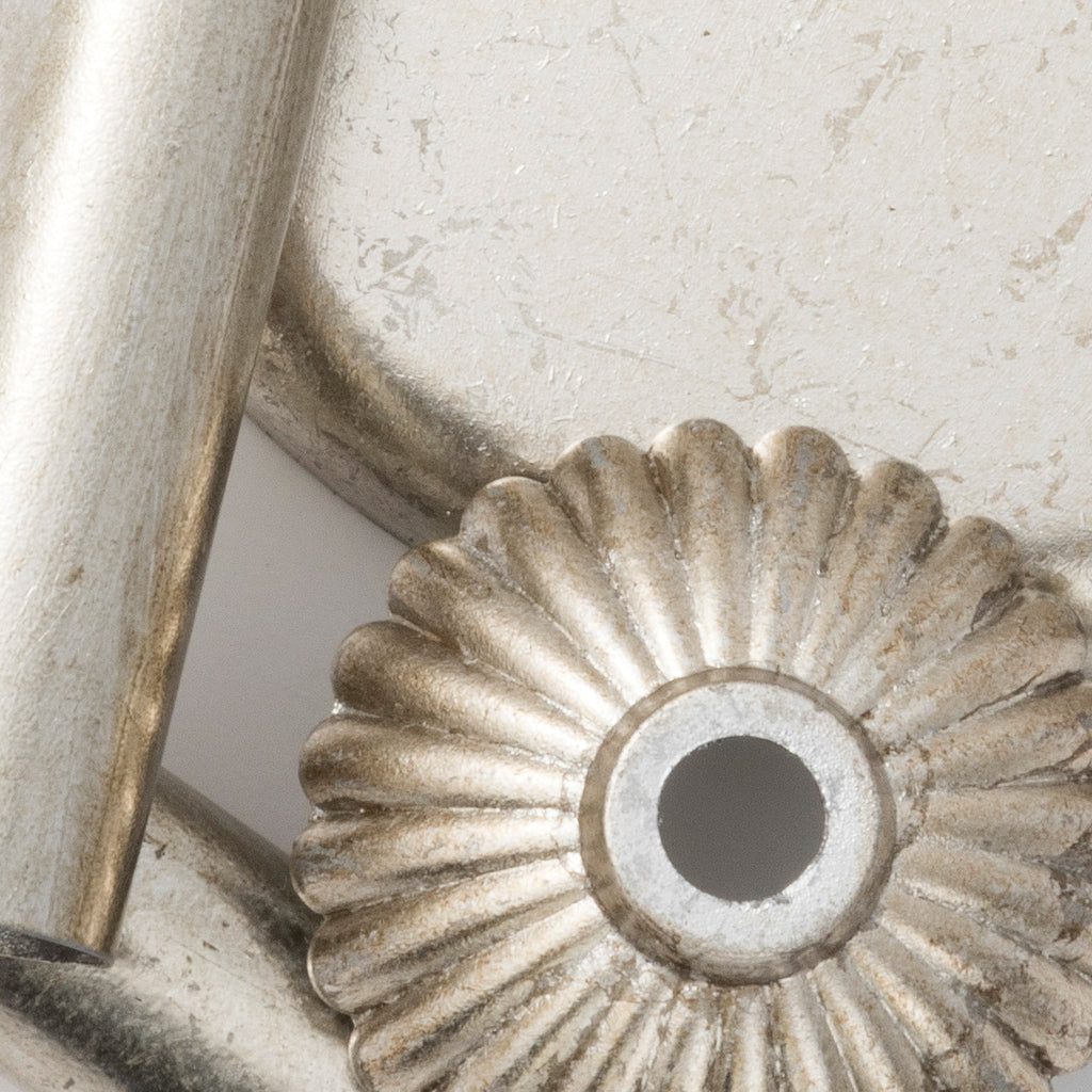 Crystorama Crystorama Ashton 6 Light Hand Cut Crystal Olde Silver Chandelier