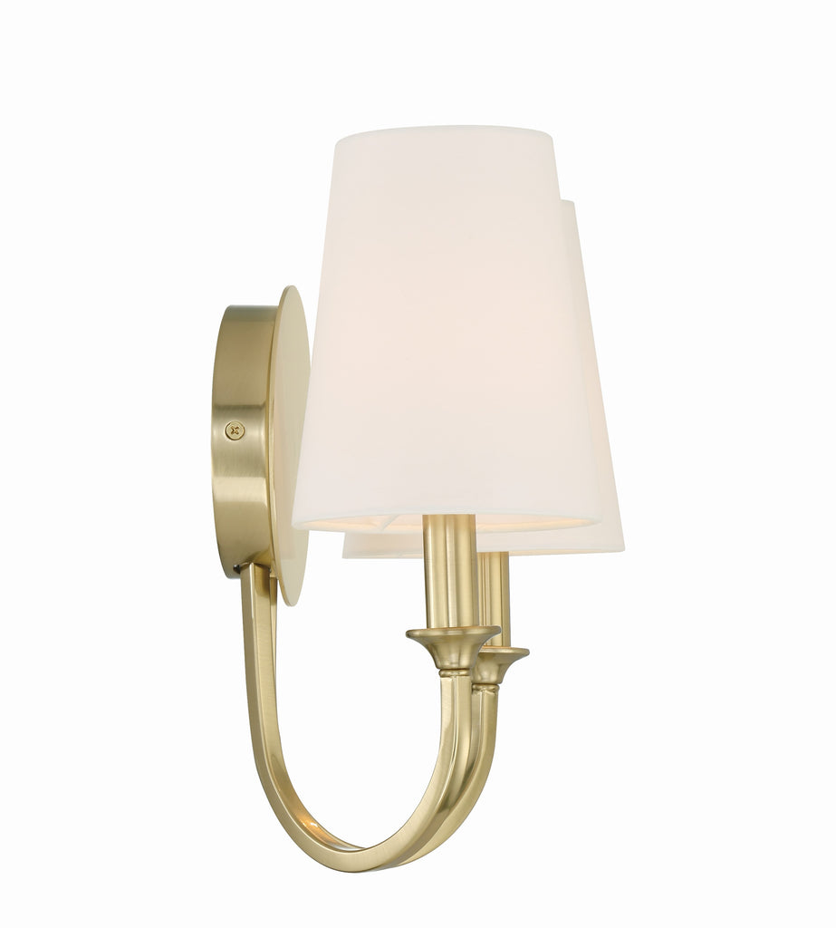 Crystorama Crystorama Payton 2 Light Vibrant Gold Sconce