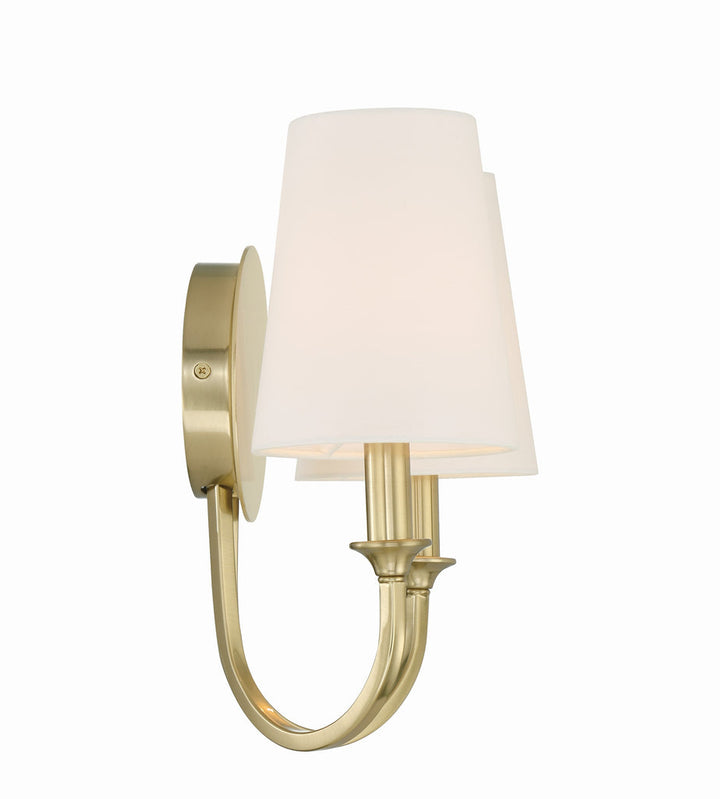 Crystorama Crystorama Payton 2 Light Vibrant Gold Sconce