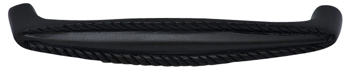 3 Inch C-to-C Brass Georgian Roped Style Pull (Black Bronze Finish) COPPER MOUNTAIN HARDWARE