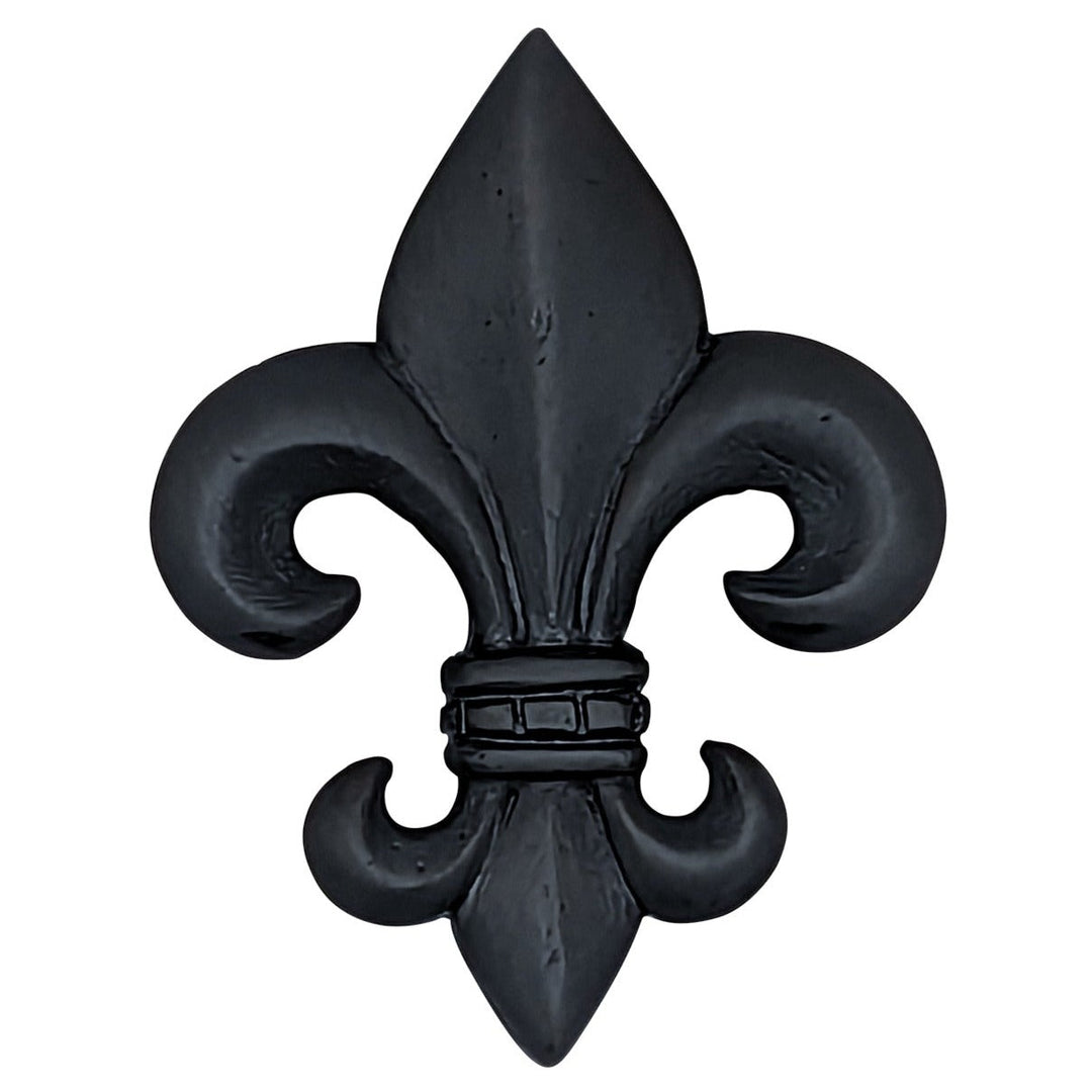 COPPER MOUNTAIN HARDWARE Large Oversized Antique Fleur de Lis Cabinet & Furniture Knob