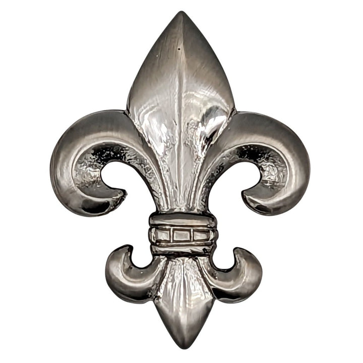 COPPER MOUNTAIN HARDWARE Large Oversized Antique Fleur de Lis Cabinet & Furniture Knob