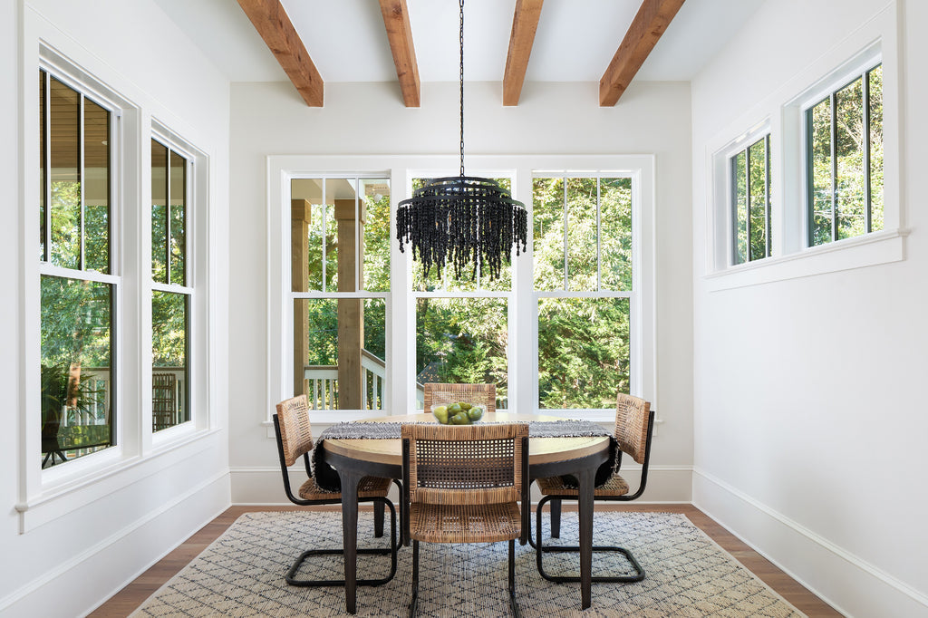 Crystorama Crystorama Poppy 6 Light Matte Black Chandelier