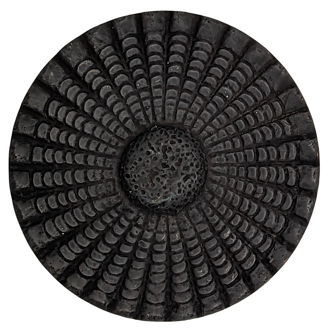 COPPER MOUNTAIN HARDWARE Solid Brass Art Deco Style Round Cabinet & Furniture Knob