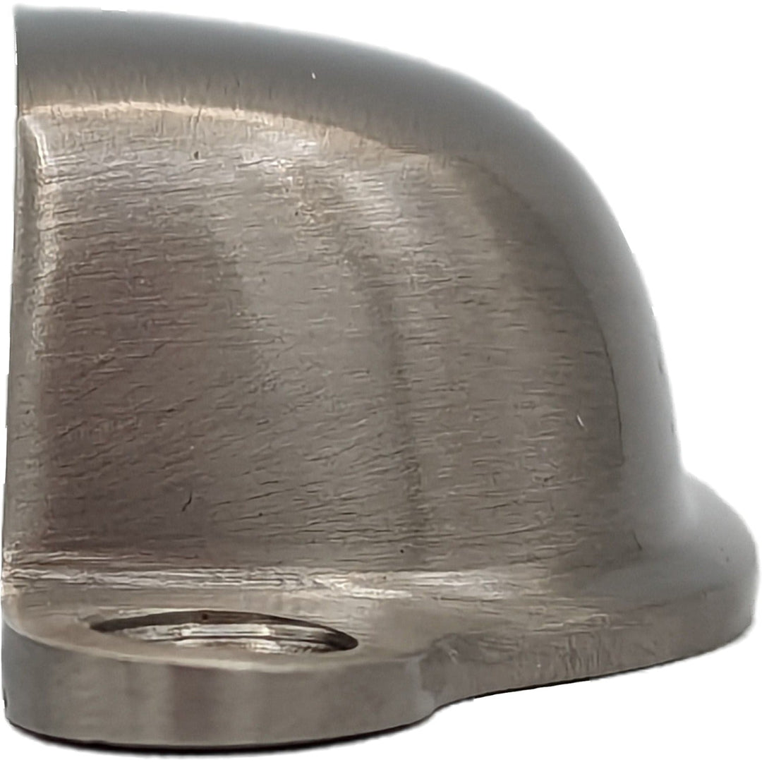 COPPER MOUNTAIN HARDWARE 4 1/8 Inch Overall Solid Brass Traditional Slim Rounded Bin Pull