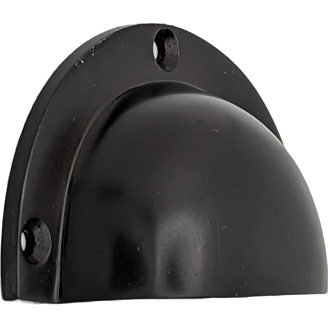 3 1/2 Inch (3 Inch c-c) Solid Brass Traditional Cup Pull COPPER MOUNTAIN HARDWARE