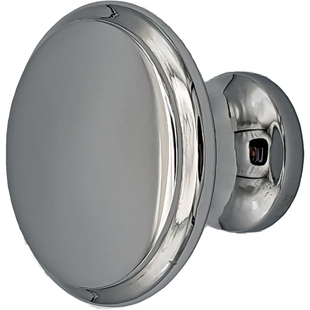 1 1/2 Inch Brass Flat Top Cabinet Knob (Several Finishes Available) COPPER MOUNTAIN HARDWARE