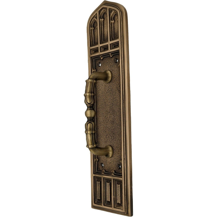 12 1/4 Inch Gothic Pull Plate COPPER MOUNTAIN HARDWARE