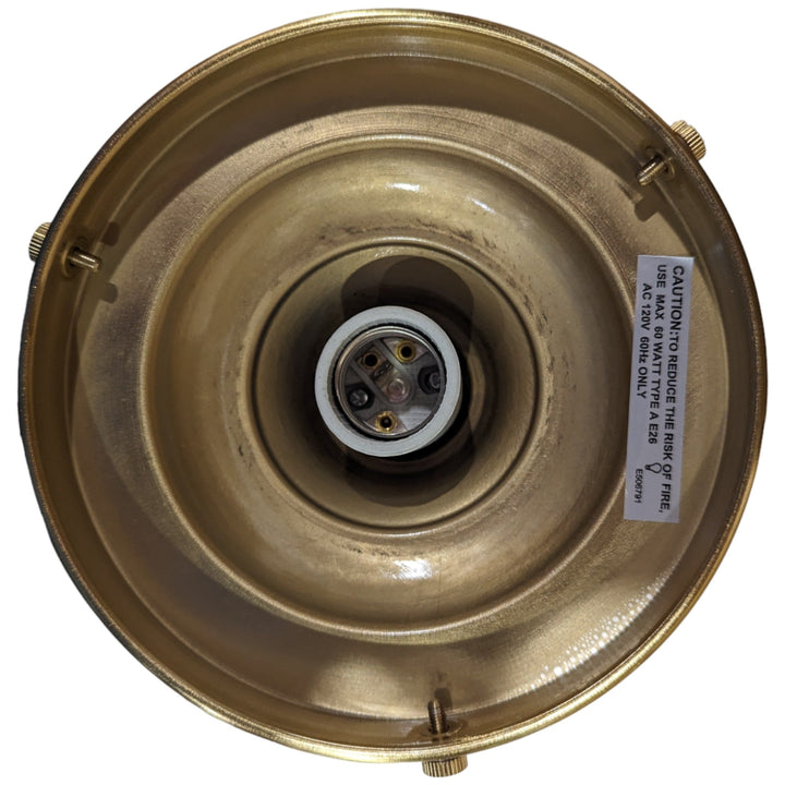 Semi-Flush Light Fixture (Several Finishes Available) COPPER MOUNTAIN HARDWARE