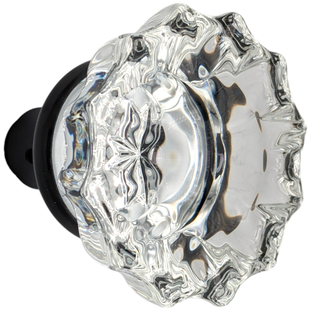 Fluted Crystal Spare Knob Set (Black Bronze) COPPER MOUNTAIN HARDWARE