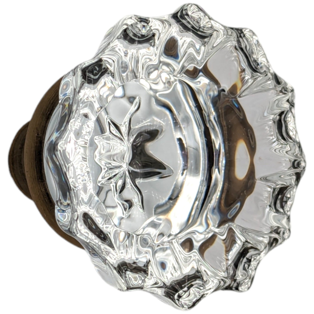 Fluted Crystal Spare Knob Set (Several Finishes Available) COPPER MOUNTAIN HARDWARE