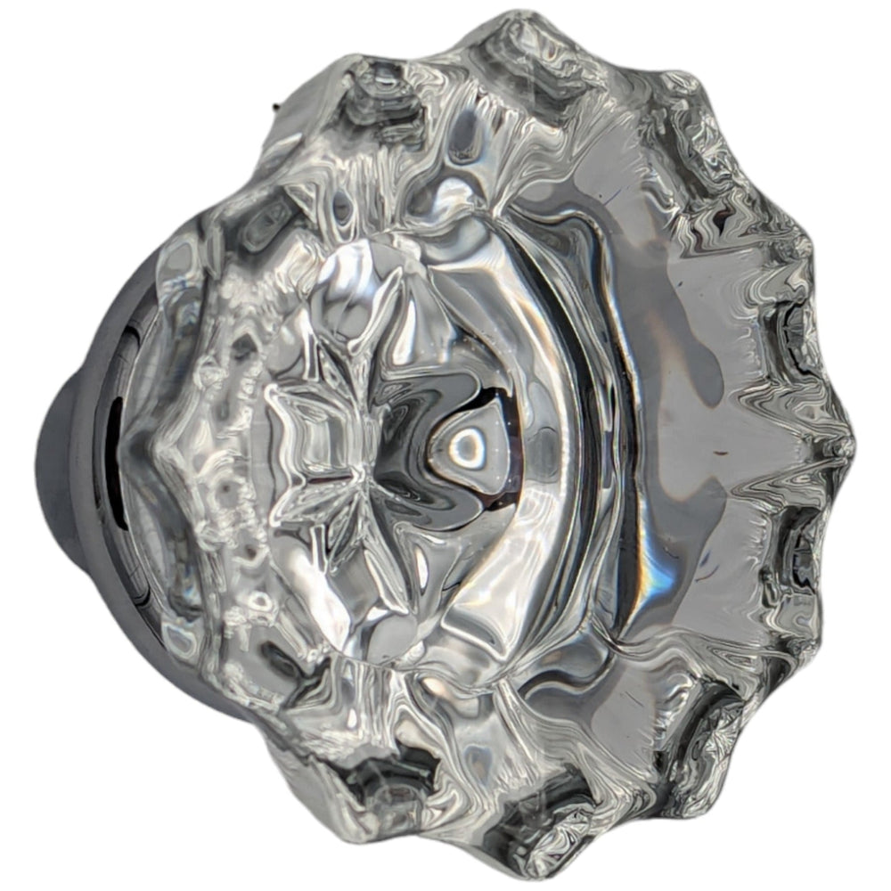 Fluted Crystal Spare Knob Set (Satin Nickel) COPPER MOUNTAIN HARDWARE