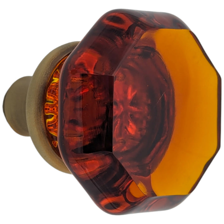 COPPER MOUNTAIN HARDWARE Octagon Crystal Spare Door Knobs