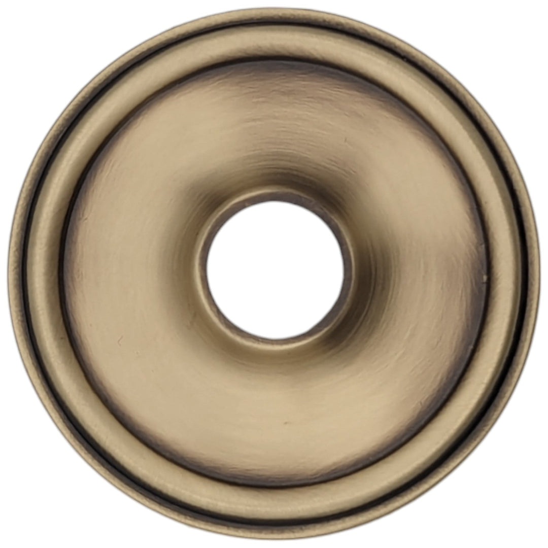 Traditional Style Solid Brass Rosette Plates (Several Finishes Available) COPPER MOUNTAIN HARDWARE