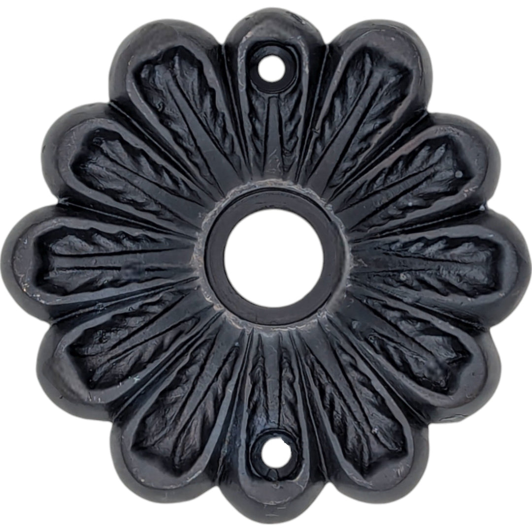 Maltesia Flower Style Solid Brass Rosette (Several Finishes Available) COPPER MOUNTAIN HARDWARE