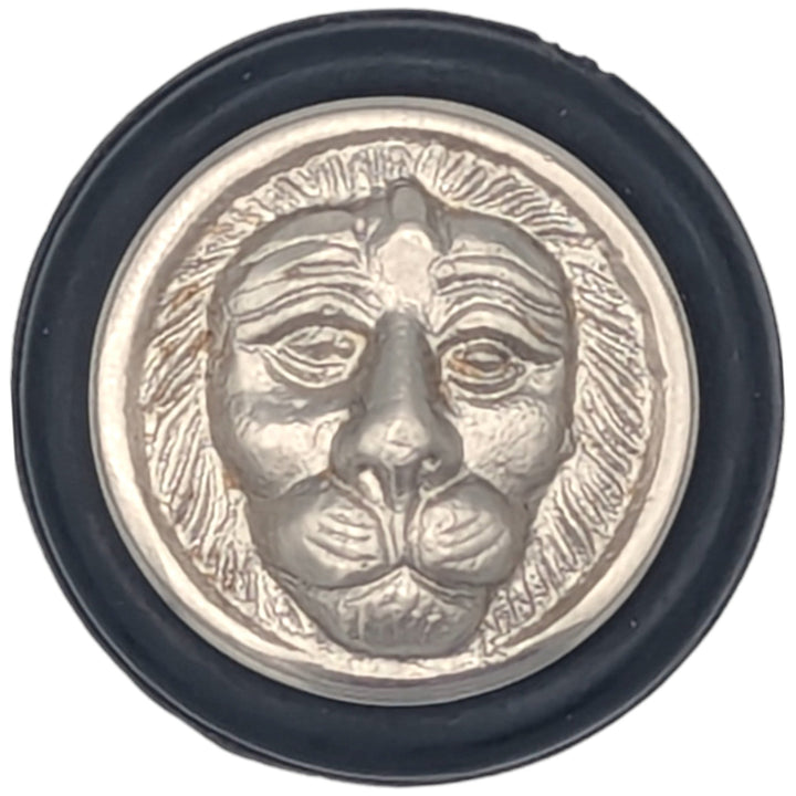 Lion Head Brass Floor Mount Door Stop (Several Finishes Available) COPPER MOUNTAIN HARDWARE