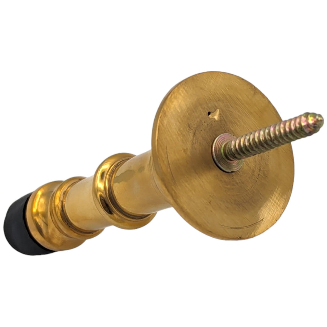 Traditional Brass Wall Mounted Door Stop (Several Finishes Available) COPPER MOUNTAIN HARDWARE