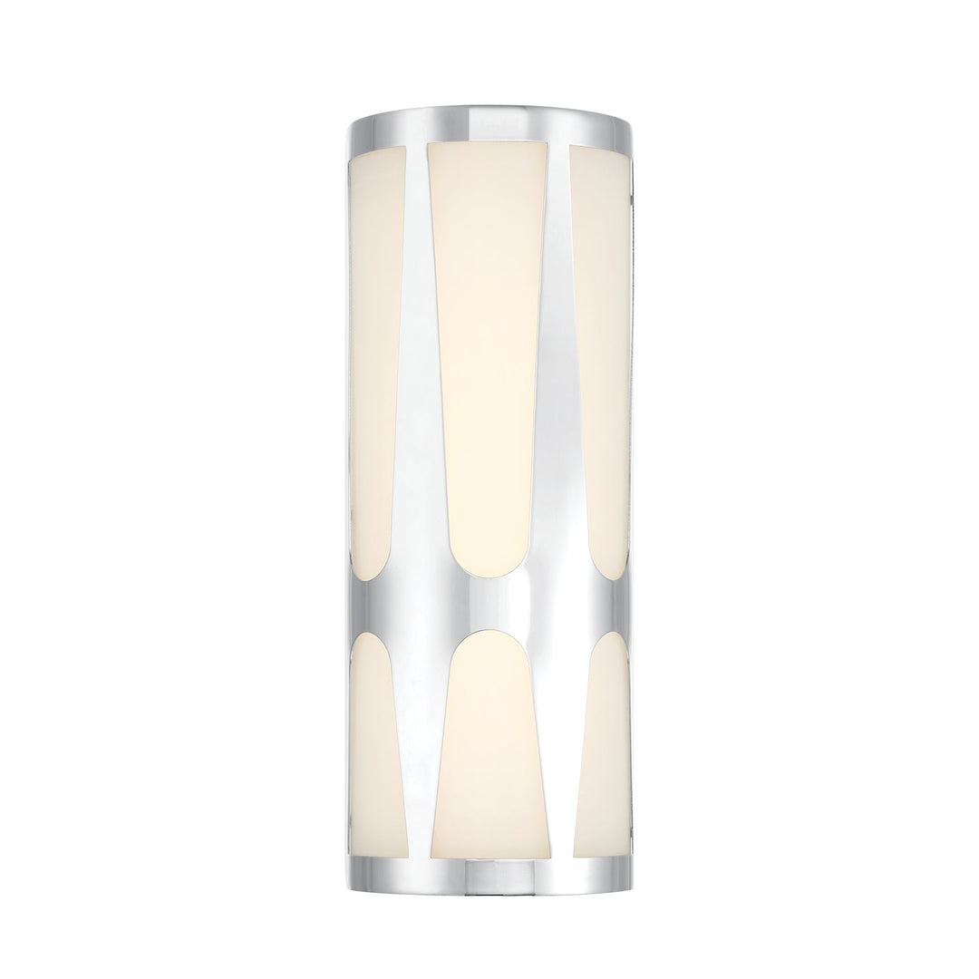 Crystorama Crystorama Royston 2 Light Polished Chrome Sconce