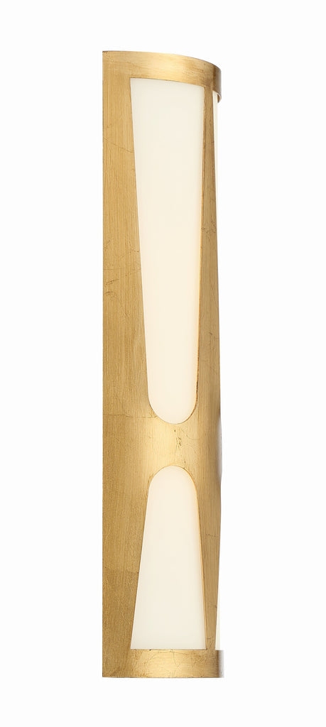 Crystorama Crystorama Royston Integrated LED Antique Gold Sconce 
