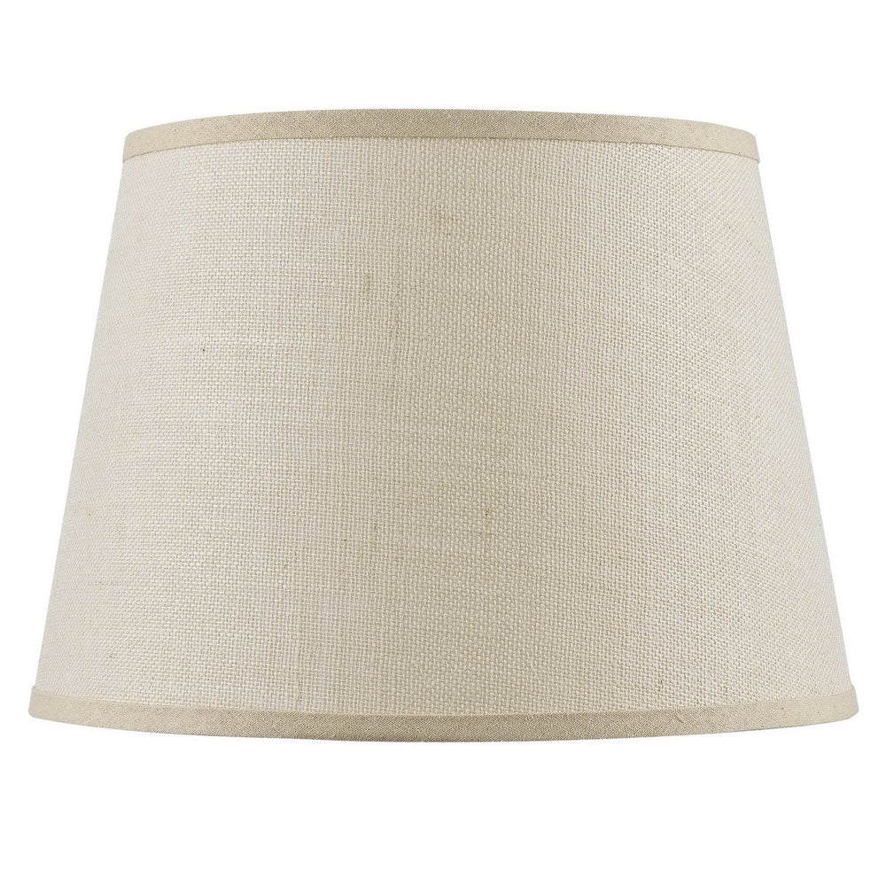 HARDBACK FINE BURLAP SHADE Cal Lighting