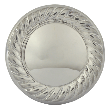 COPPER MOUNTAIN HARDWARE Solid Brass Round Georgian Roped Cabinet & Furniture Knob