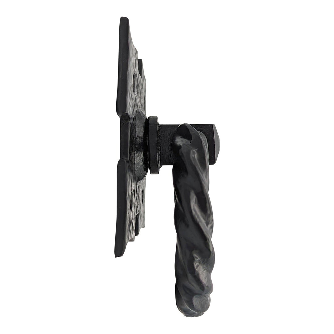 4 1/8 Inch Solid Iron Medieval Style Door or Drawer Pull COPPER MOUNTAIN HARDWARE