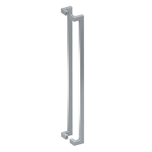 48 Inch Stainless Steel Back-To-Back Modern Pulls (Several Finishes Available)