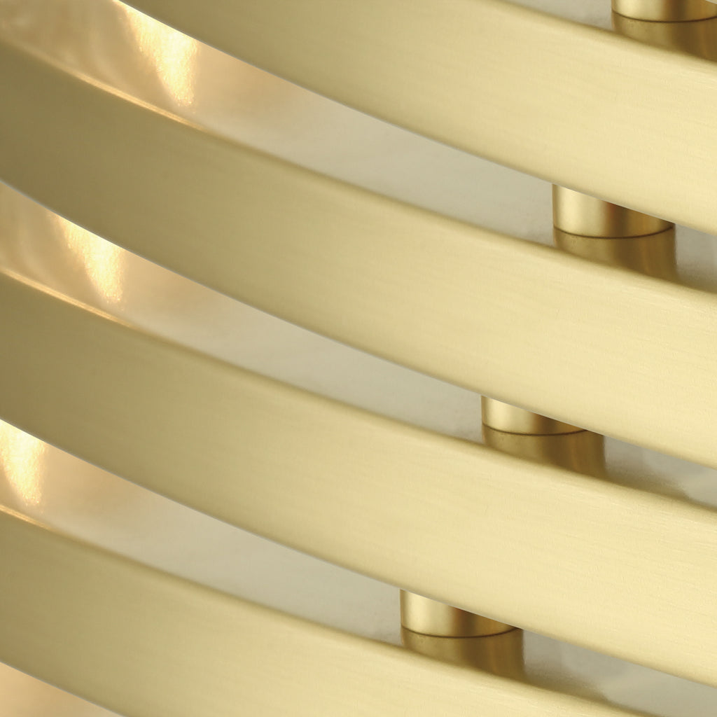 Aragon 10 Light Soft Brass Chandelier Crystorama