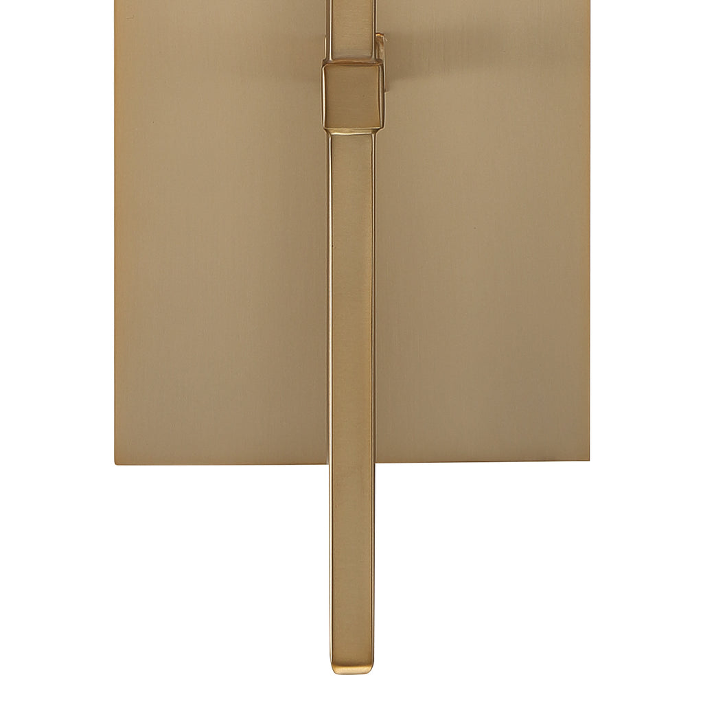 Crystorama Crystorama Veronica 1 Light Aged Brass Sconce