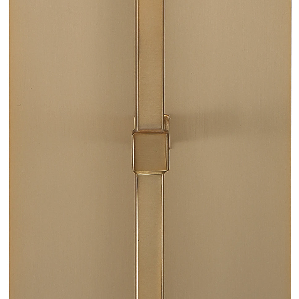 Crystorama Crystorama Veronica 1 Light Aged Brass Sconce