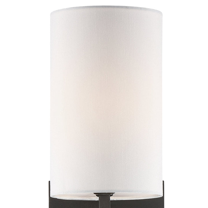 Crystorama Crystorama Veronica 1 Light Black Forged Sconce