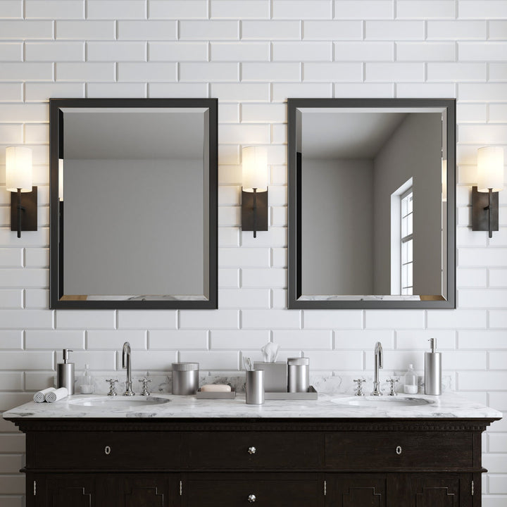 Crystorama Crystorama Veronica 1 Light Black Forged Sconce