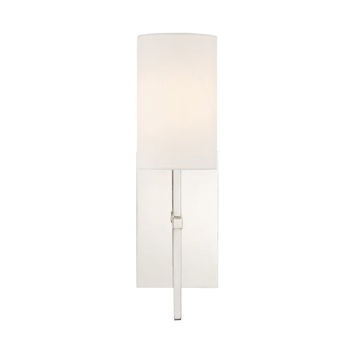 Crystorama Crystorama Veronica 1 Light Polished Nickel Sconce