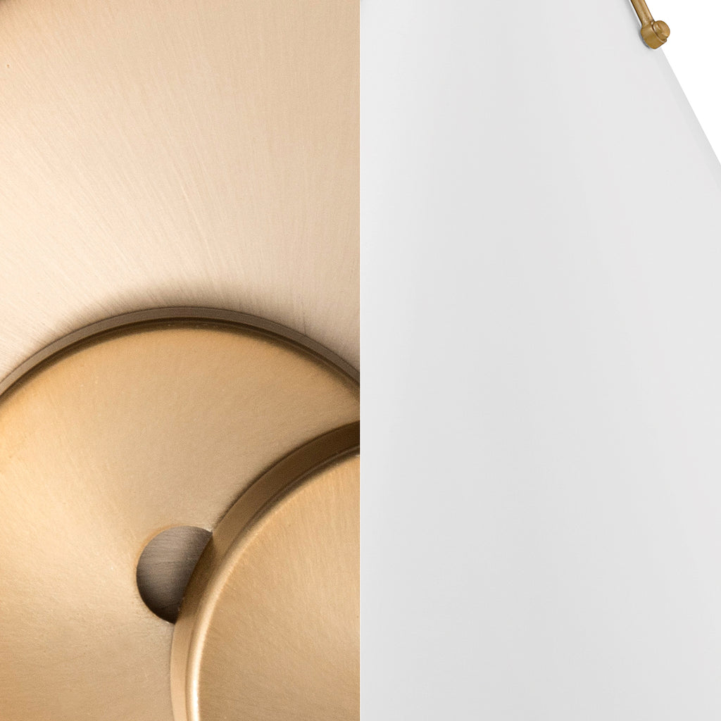 Crystorama Crystorama Xavier 2 Light Vibrant Gold + White Chandelier