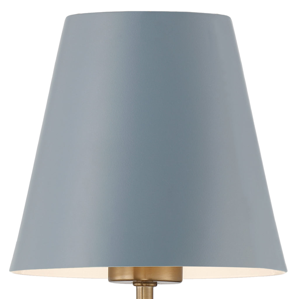 Crystorama Crystorama Xavier 6 Light Vibrant Gold + Blue Chandelier